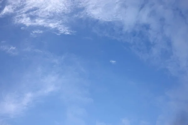 Fondo Cielo Azul Soleado Luz Del Día — Foto de Stock