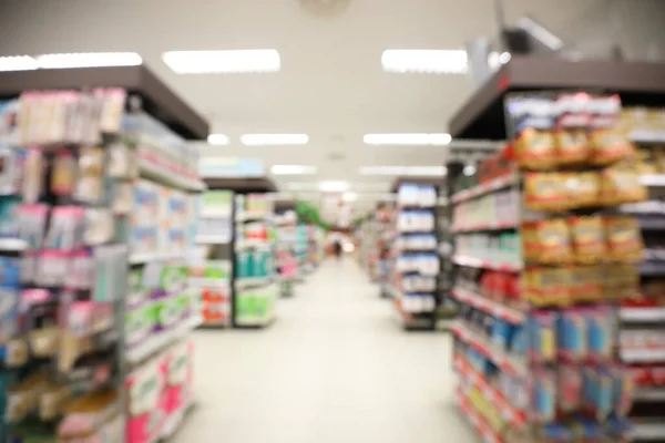 Defocus background blur indoor Store supermarket
