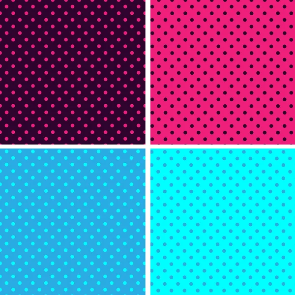 Pattern Polka Dot — Stock Vector