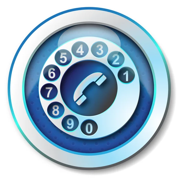 Call telephone icon — Stock Photo, Image