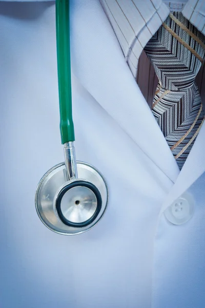 Doctor and stethoscope — Stock Photo, Image