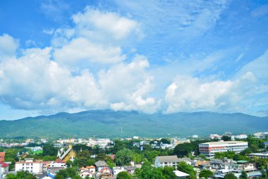 chiang mai province görünümünde peyzaj