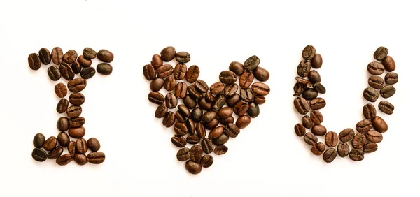 I love coffee — Stock Photo, Image