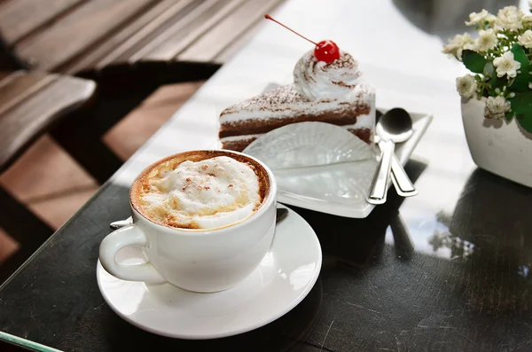 Café capuchino — Foto de Stock