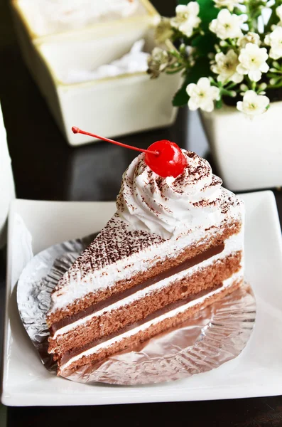 Black Forest Cake — Stock Photo, Image