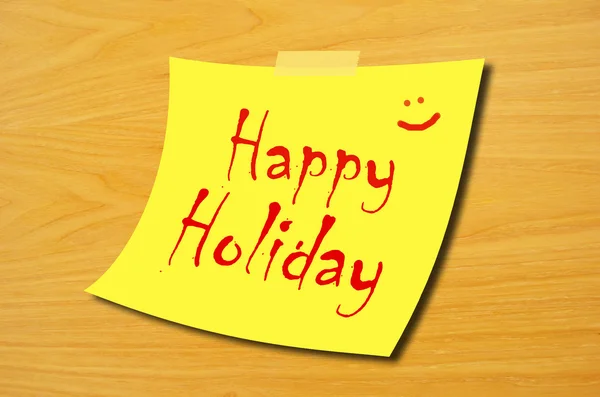 Happy holiday — Stock Photo, Image