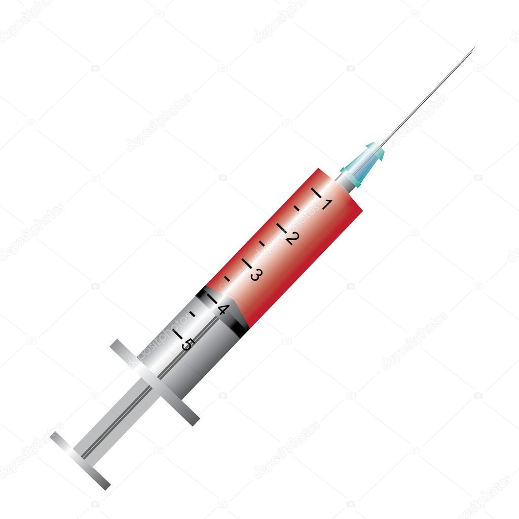 医用注射器病媒 图库矢量图像 C Niamwhan