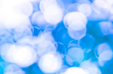mavi bokeh