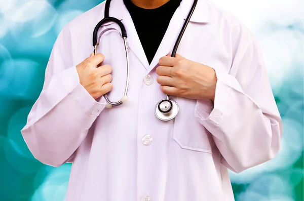 Doctor with stethoscope — Stock Photo, Image