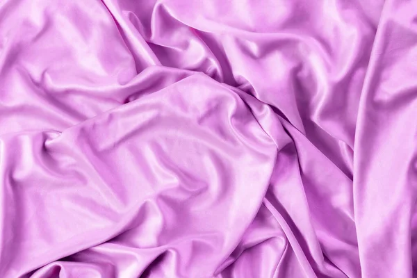 粉色丝绸的质地 复制空间 — 图库照片