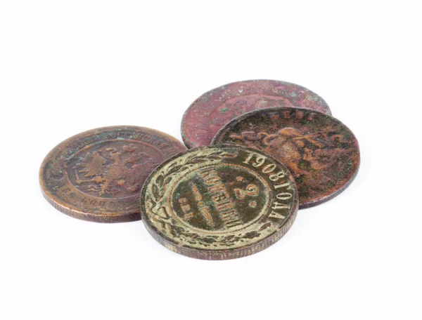 Monedas antiguas — Foto de Stock