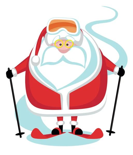 Cartoon Santa —  Vetores de Stock
