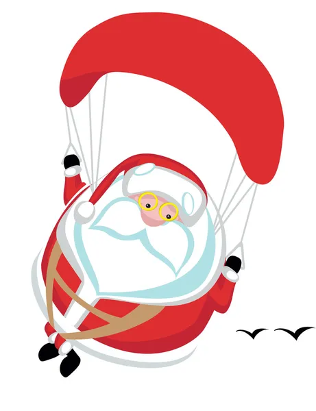 Extreme Santa — Stock Vector