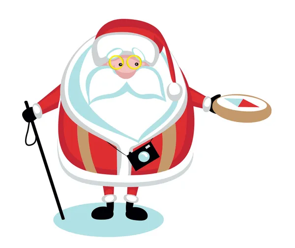 Extrém santa — Stock Vector