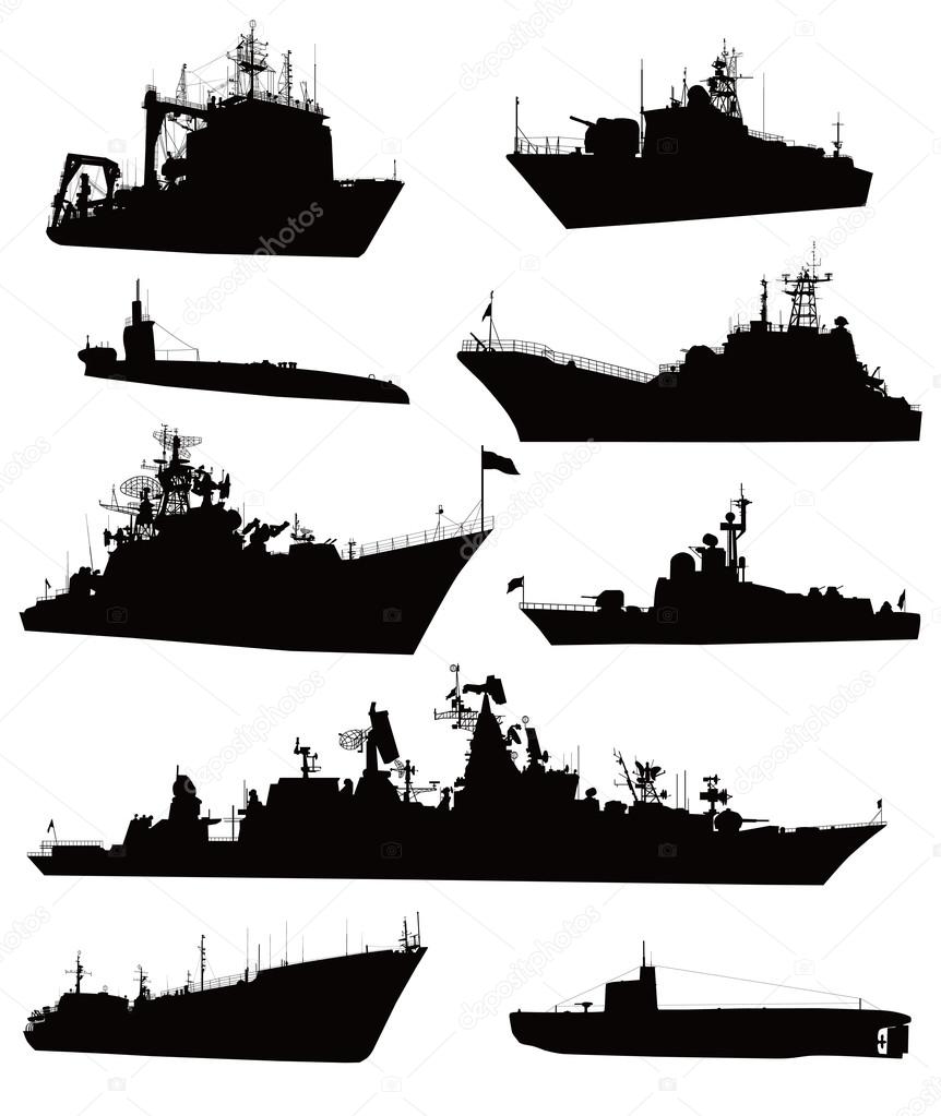 Marine Set Stockvector Leopolis 16028009