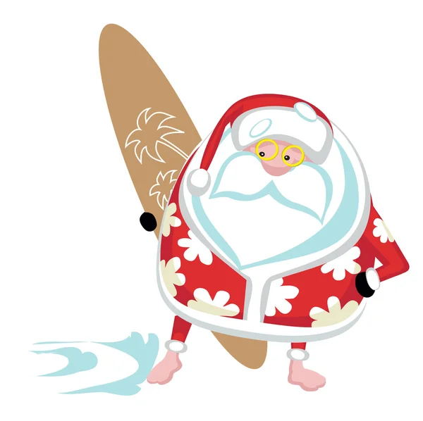 Extreme Santa — Stock Vector