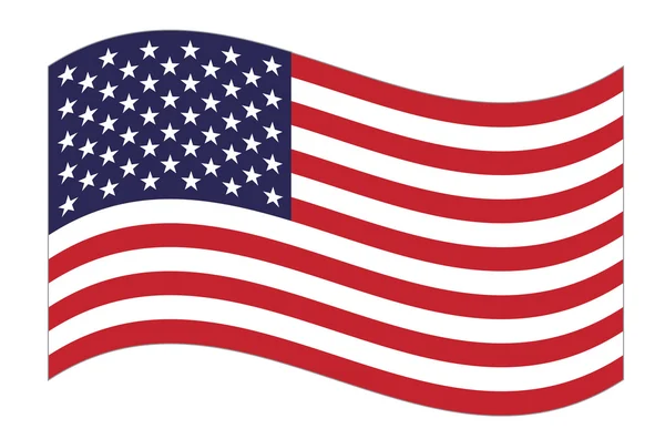 US flag — Stock Vector