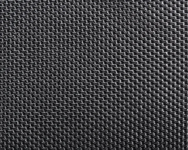 Černá polyesterová textura — Stock fotografie