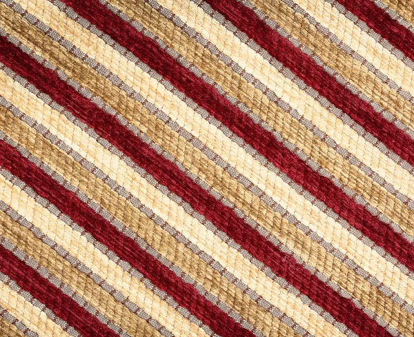 Полосатая текстура ткани — стоковое фото
