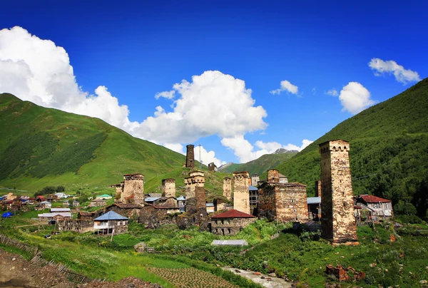 Mountain village — Stock Photo, Image