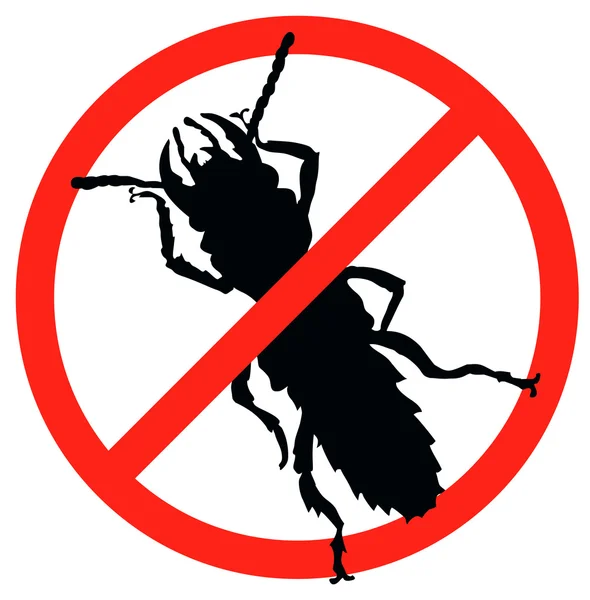 Stop pests — Stock Vector