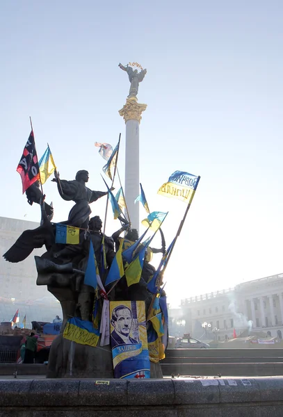 Protesten in kiev. Oekraïne — Stockfoto