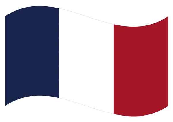 Vector flag. France — Stock Vector