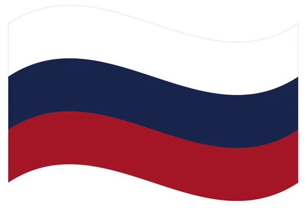 Flaga wektor. Rosja — Wektor stockowy