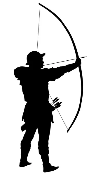 Archer. Tema Guerreros — Vector de stock