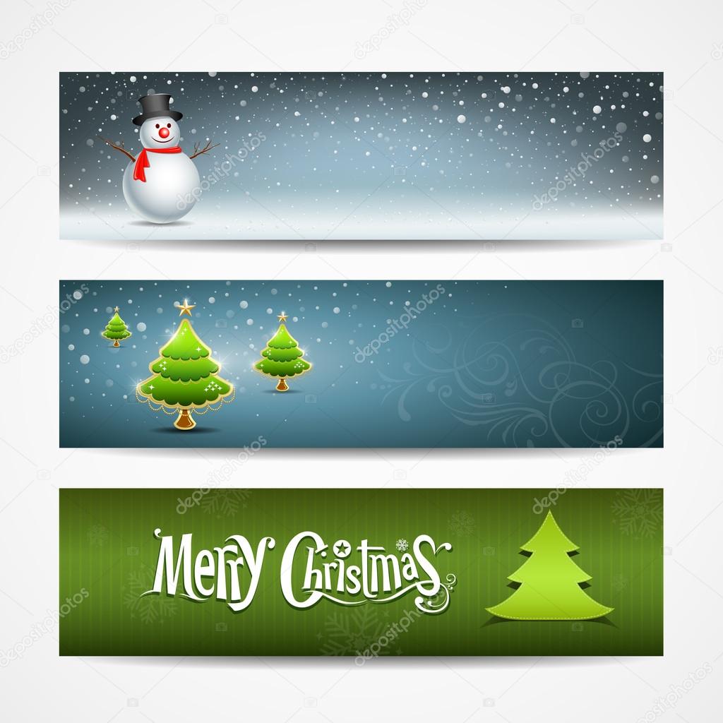 Merry Christmas banner