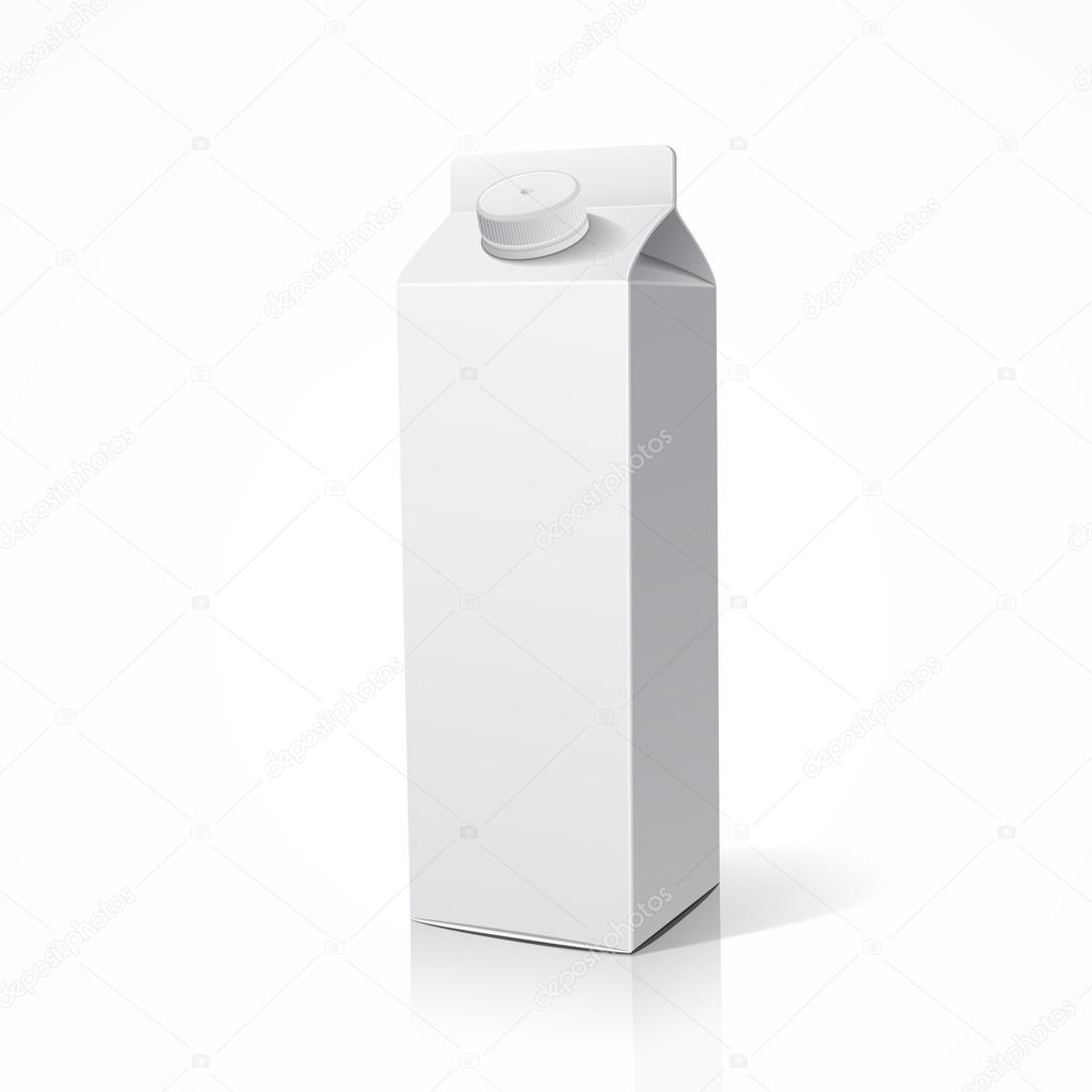 Milk box packaging design