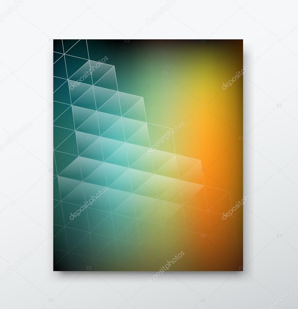 Cover Magazine report abstract building smooth background Stock Vector  Image by ©Sarunyu_foto #49755793