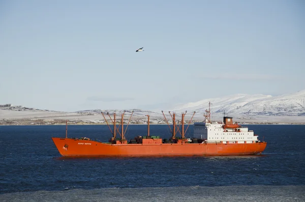 Ende der Schifffahrtssaison — Stockfoto