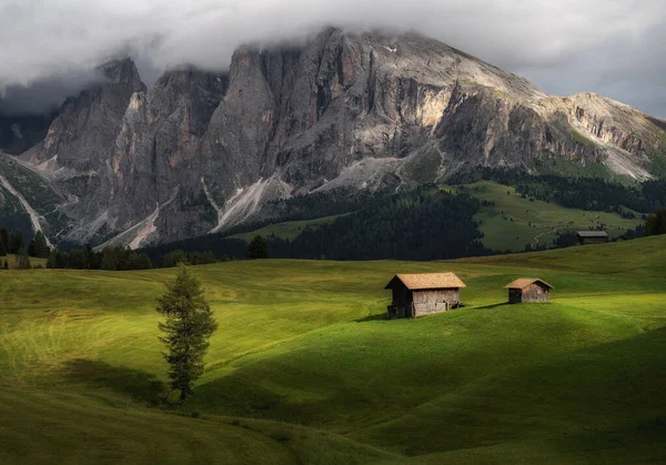 Beautiful Summer Day Dolomites Mountains Landscape — Stock Photo, Image