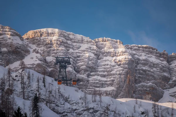 Montañas Nevadas Los Alpes Italianos — Foto de Stock