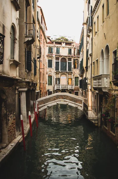 Moody Dia Cidade Veneza Itália Belos Edifícios Renascentistas — Fotografia de Stock