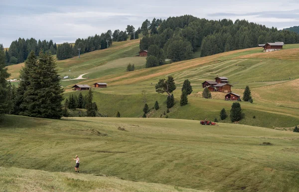 Nyár Dolomitok Hegyeiben — Stock Fotó