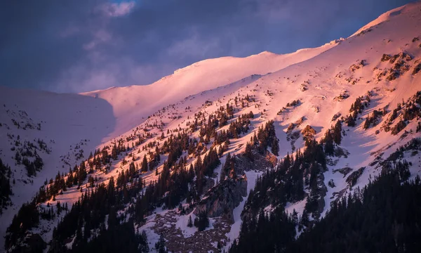 Stol Berg Bei Sonnenuntergang — Stockfoto