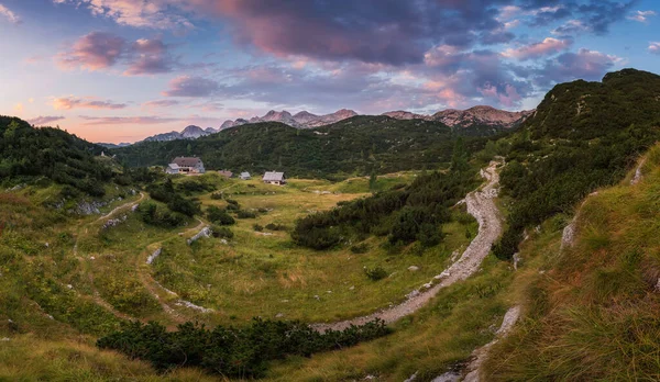 Summer Morning Komna Plateau Julian Alps — Stock Photo, Image