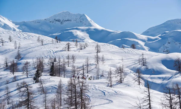 Paraíso Invernal Los Alpes Julianos — Foto de Stock