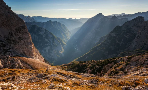 スロベニアのジュリアンアルプス山脈の中心部にあるクリスキ ポディ — ストック写真