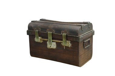 Göğüs eski ahşap büyük sandık