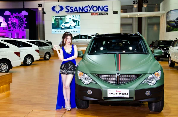 Ssanyong actyon auto — Stockfoto