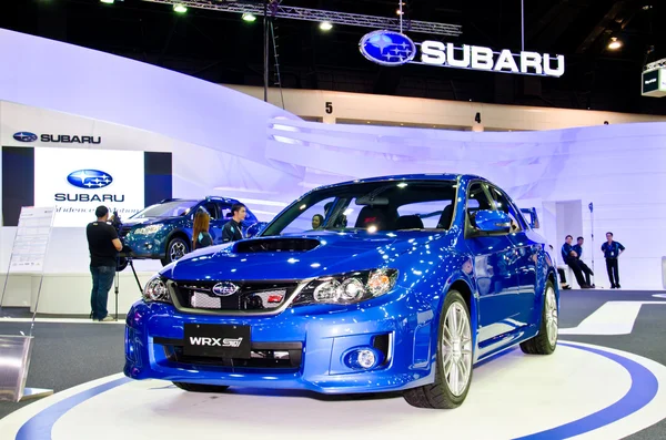 Subaru wrx sti samochodu — Zdjęcie stockowe