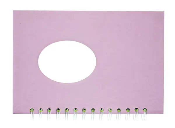Caderno rosa . — Fotografia de Stock