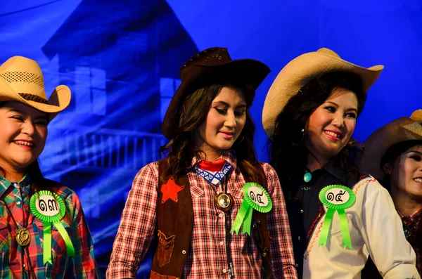 Miss cowgirl tävling — Stockfoto