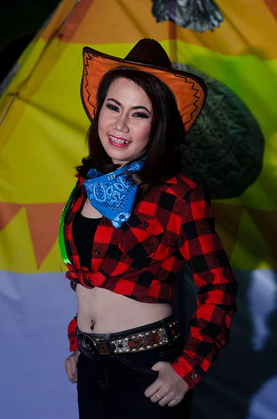 Miss cowgirl tävling — Stockfoto