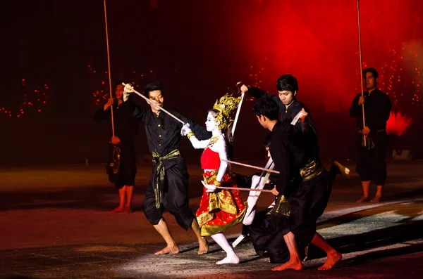 La danza artística de Tailandia . — Foto de Stock