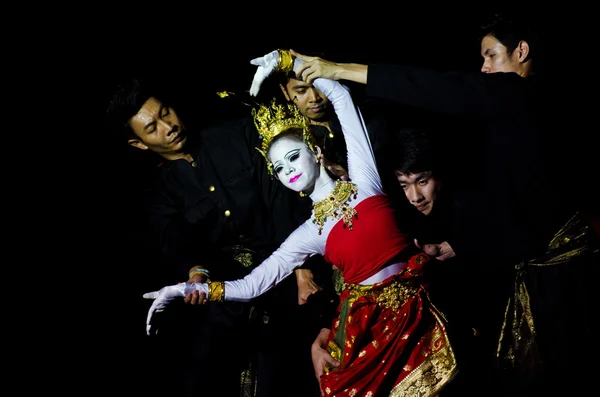 De dans van de kunst van thailand. — Stockfoto