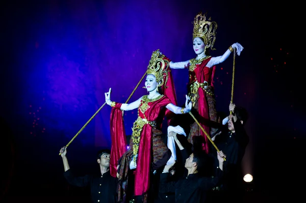 De dans van de kunst van thailand. — Stockfoto